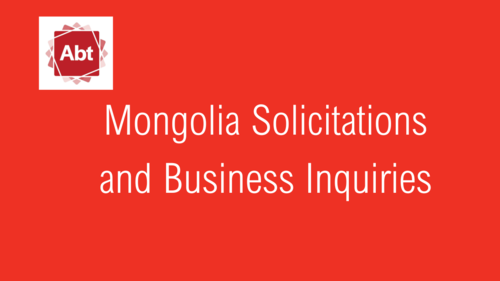 Energy Sector Reform Lead, Mongolia Energy Governance